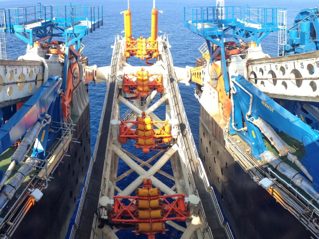 Componente movimentazione rampe dello stinger