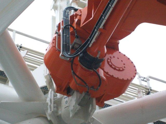 Componente movimentazione rampe dello stinger