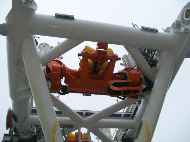 Componente movimentazione rampe dello stinger