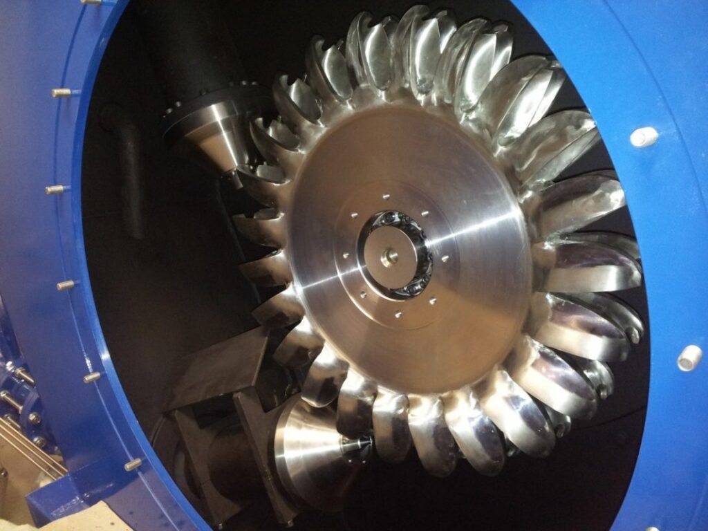 Fornitura turbine elettriche