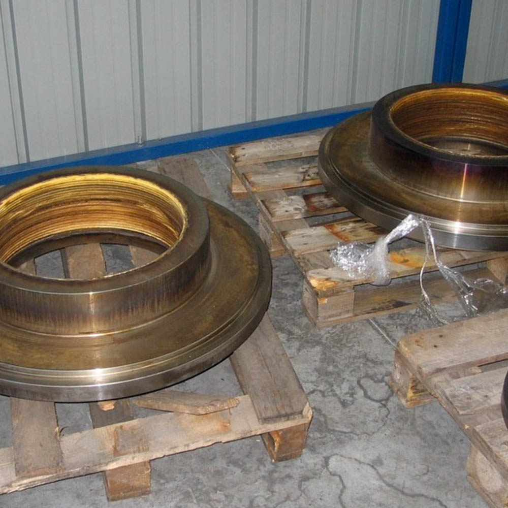 Riporti metallici cladding finiture metalli speciali lavorazioni meccaniche conto terzi Treviso