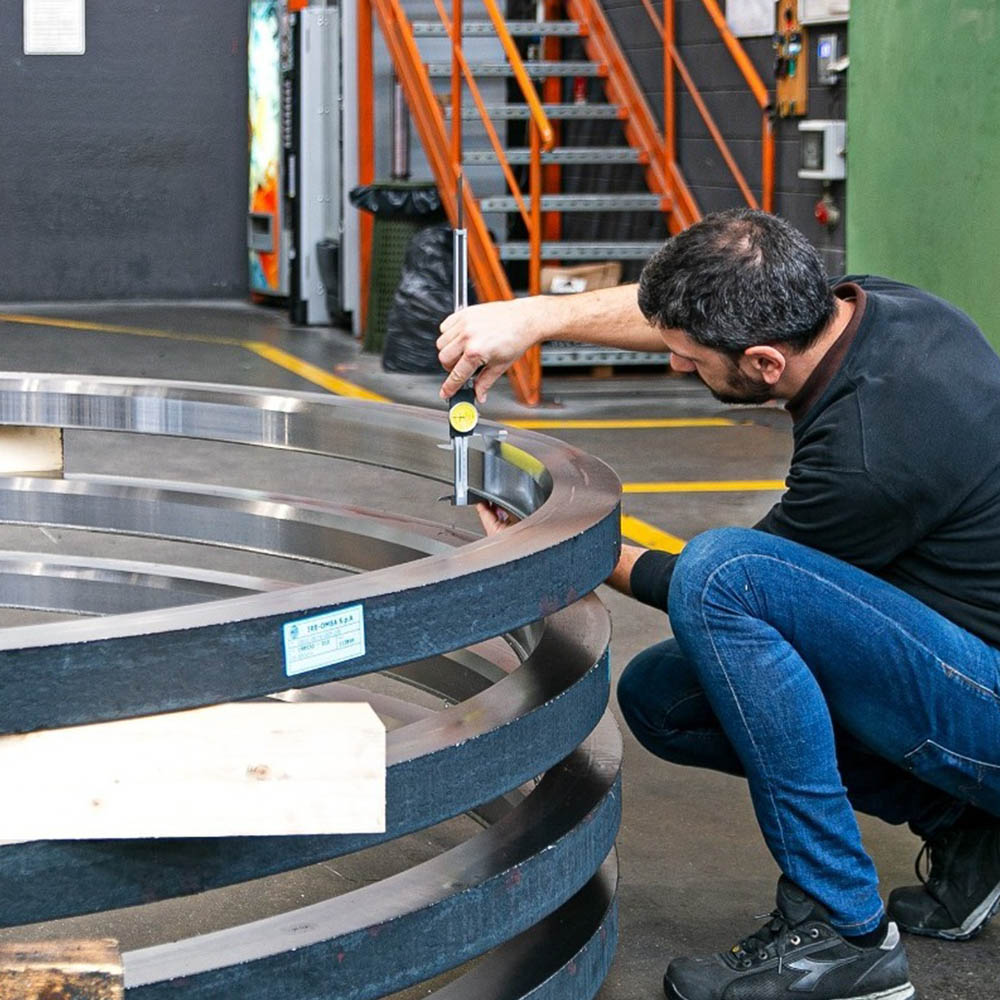 Test liquidi penetranti verifiche controllo dimensionale e collaudo lavorazioni meccaniche Treviso